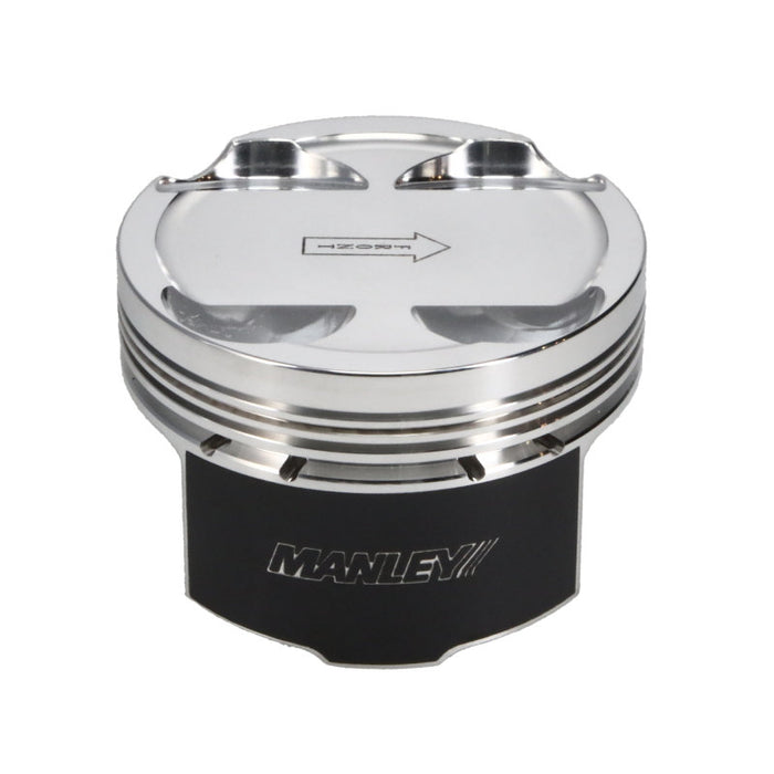 Manley Performance 609005C-6 Manley 93-98 Toyota Supra Turbo (2JZGTE) 86.5mm +.5mm Oversized Bore 8.5:1 Dish Piston Set with Ring