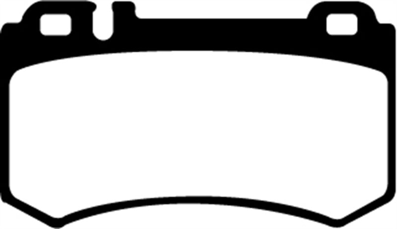 EBC DP31490C 03-06 Mercedes-Benz CL55 AMG 5.4 Supercharged Redstuff Rear Brake Pads