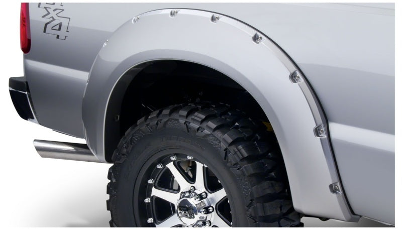 Bushwacker 20931-02 11-16 Ford F-250 Super Duty Styleside Pocket Style Flares 4pc 98.0/81.8in Bed - Black