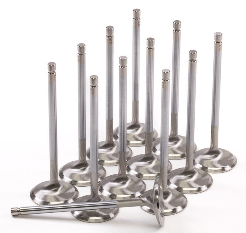 GSC Power Division 2242-12 GSC P-D Nissan VR30DDTT 33.3mm Head STD 101.1mm Long Intake Valve - Set of 12