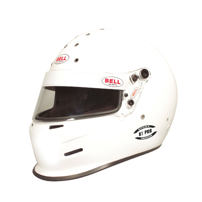 Bell 1420A01 K1 Pro SA2020 V15 Brus Helmet - Size 54-55 (White)