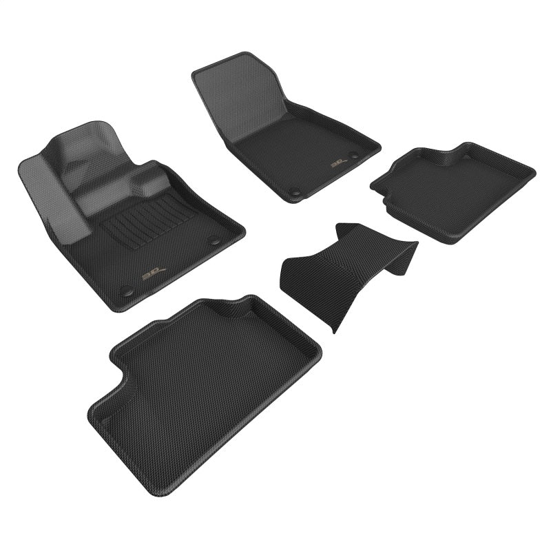 3D MAXpider L1VV04201509 22-23 Volvo XC40 Recharge Electric Kagu Black R1 R2