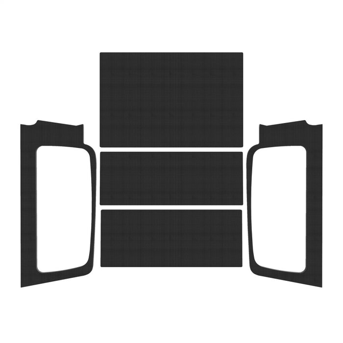 DEI 50601 04-06 Jeep Wrangler LJ Unliminted Headliner Complete Kit - Black