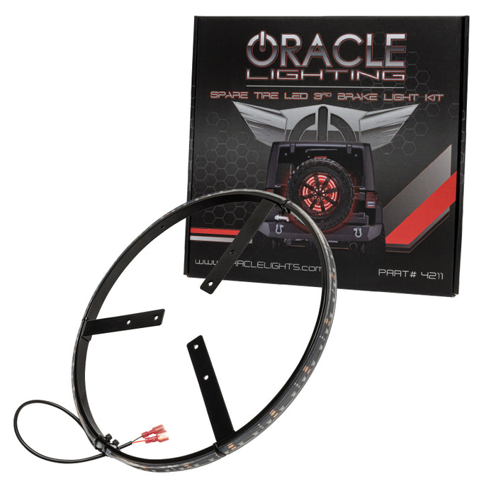 ORACLE Lighting 4211-003 Oracle LED Illuminated Wheel Ring 3rd Brake Light - Red