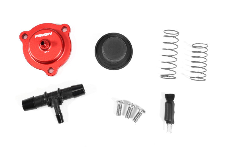 Perrin Performance PSP-TAC-616RD PERRIN 22-25 Subaru WRX / 20-25 LGT & OBXT / 19-25 Ascent Diverter Valve - Red