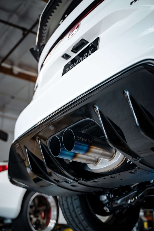 Remark RK-C2076H-09TS 2023+ Honda Civic Type-R (FL5) Sports Touring Catback Titanium Exhaust/SUS304 Front Pipe