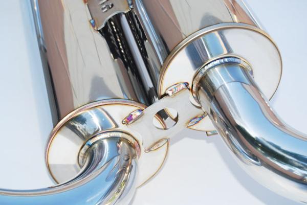 Invidia HS07IG7GIT 07+ Infiniti G37 Coupe Gemini Single Layer Titanium Tip Cat-back Exhaust