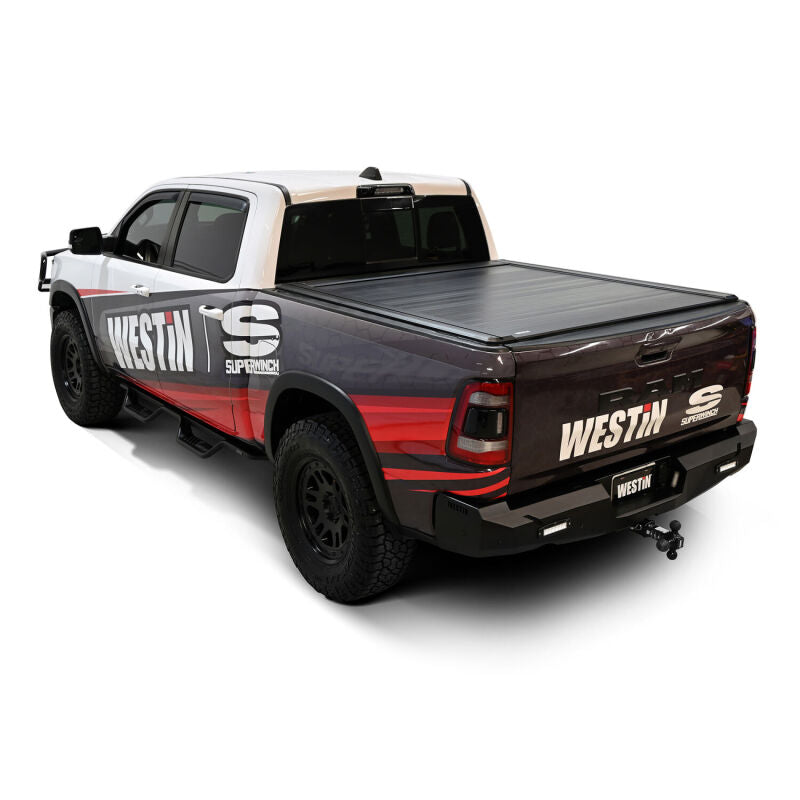 Westin 19-54705 19-26 RAM 1500 New Body 5ft 7in. (67in) Bed Electric Retractable Tonneau Cover - Black