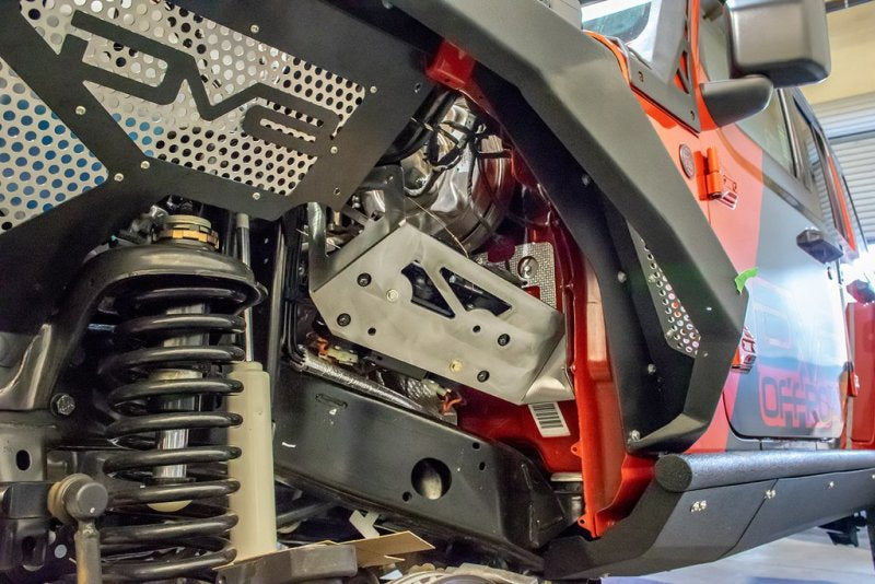 DV8 Offroad CMJL-01 2018+ Jeep JL / JT Engine Bay Compressor Mount