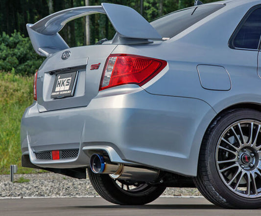 HKS 31008-BF003 RACING MUFFLER WRX STI SEDAN 11-14 USA