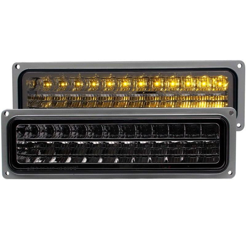 ANZO 511068 1988-1998 Chevrolet C1500 LED Parking Lights Smoke