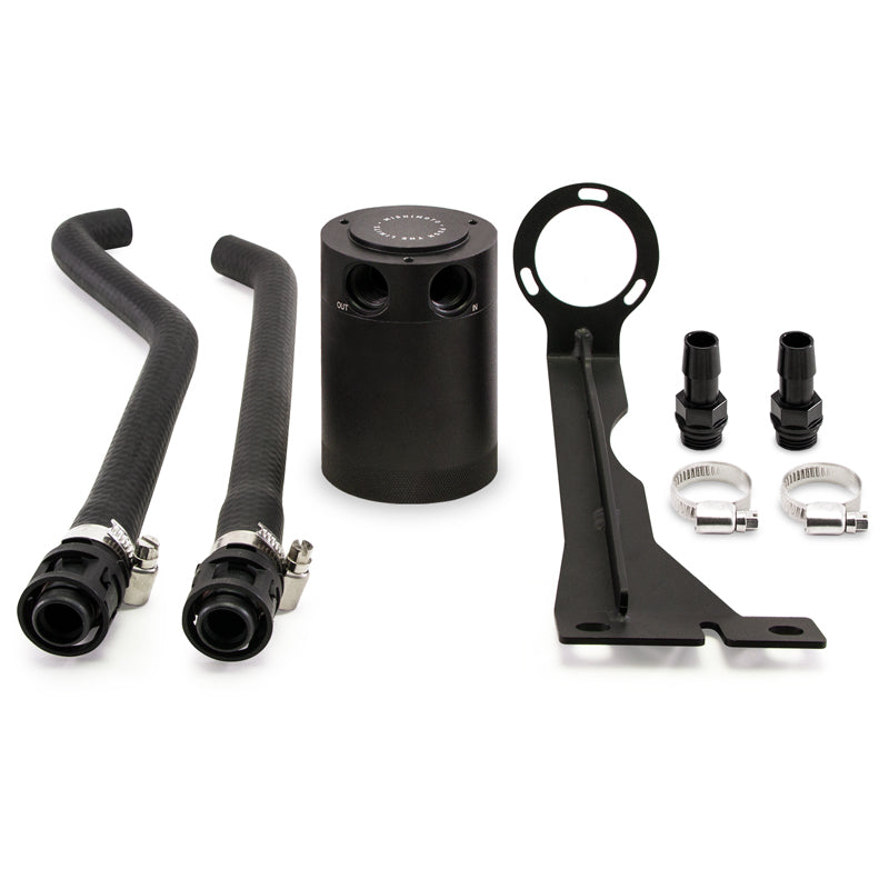 Mishimoto MMBCC-FIST-14PBE 2014+ Ford Fiesta ST Baffled Oil Catch Can Kit - Black