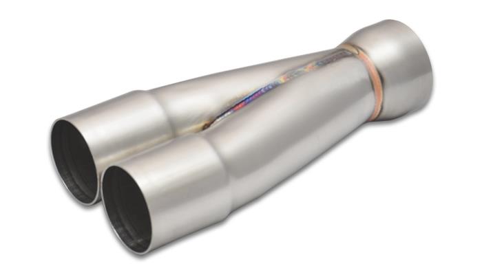 Vibrant 10354 2-1 SS Merge Collectors (1-7/8in Inlet Slipover ID 2-1/4in Outlet OD) - Sold Individually