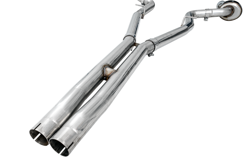AWE Tuning 3020-11028 2015+ Dodge Challenger 6.4L/6.2L Non-Resonated Touring Edition Exhaust - Use Stock Tips