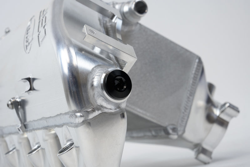 CSF 8233B BMW M2/M3/M4 S58 Comp & Non-Comp (G8X) Charge-Air Cooler Manifold - Thermal Dispersion Black