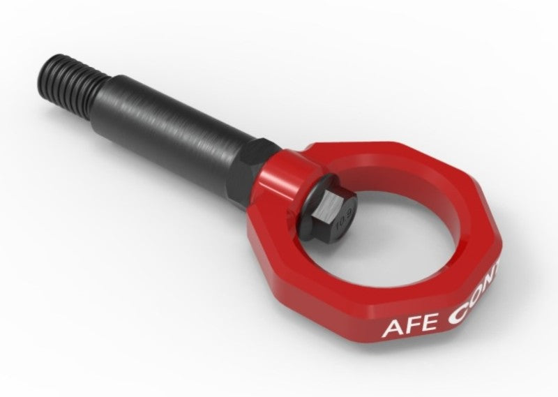 aFe 450-502001-R Control Front Tow Hook Red BMW F-Chassis 2/3/4/M
