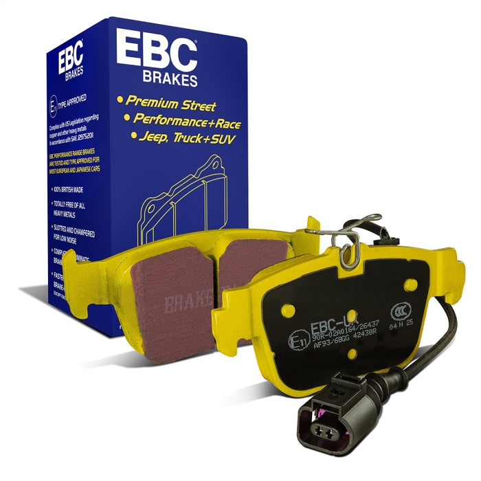 EBC DP42438R 2022+ Volkswagen Golf R/GTI (Mk8) Yellowstuff Rear Brake Pads