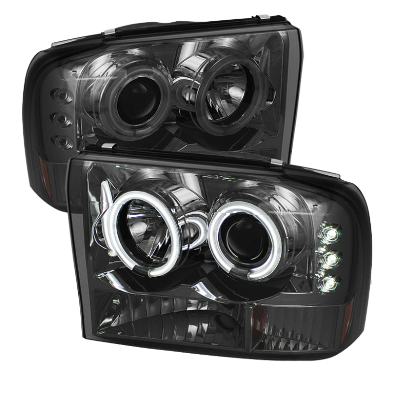 SPYDER 5010360 Spyder Ford F250 Super Duty 99-04 Projector Version 2 LED Halo LED Chrm PRO-YD-FF25099-1P-G2-C