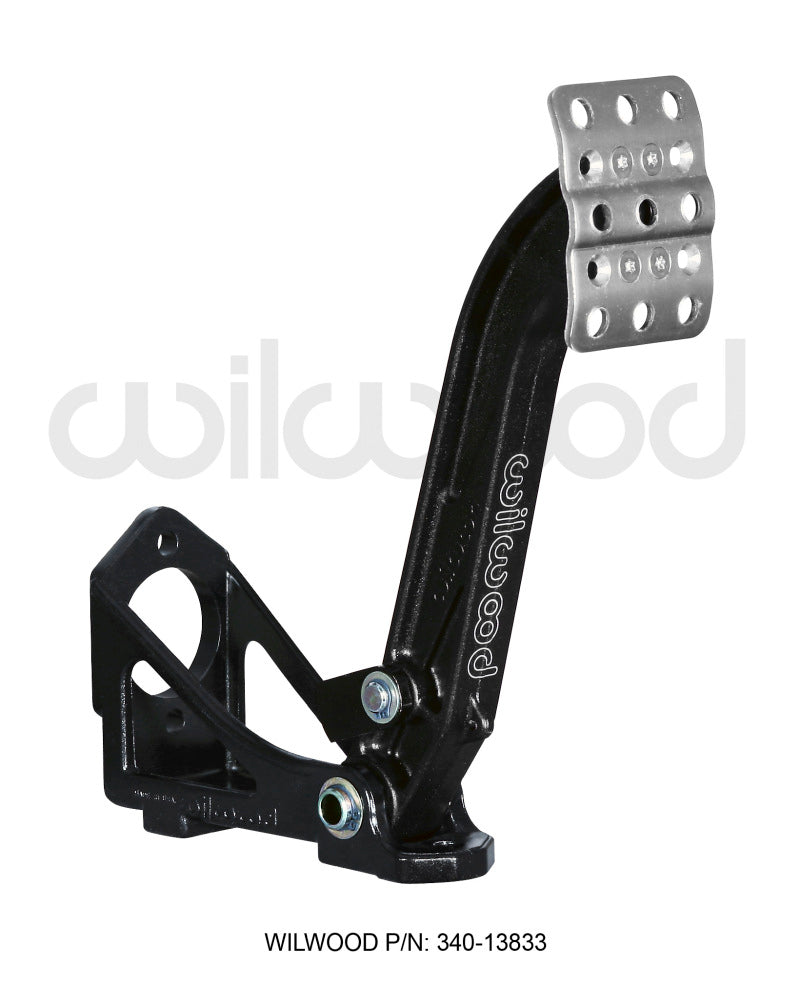 Wilwood 340-13833 Adjustable Single Pedal - Floor Mount - 6:1