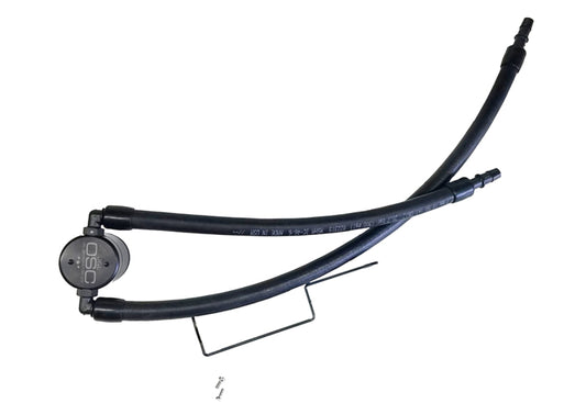 J&L 3066P-B 11-25 Jeep Grand Cherokee 5.7L Passenger Side Oil Separator 3.0 - Black Anodized