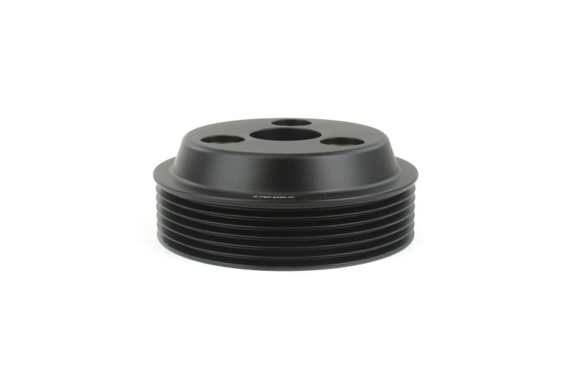 Perrin Performance PSP-ENG-111BK PERRIN 15-21 Subaru WRX / 18-20 Crosstrek / 14-18 FXT Lightweight Water Pump Pulley - Blk