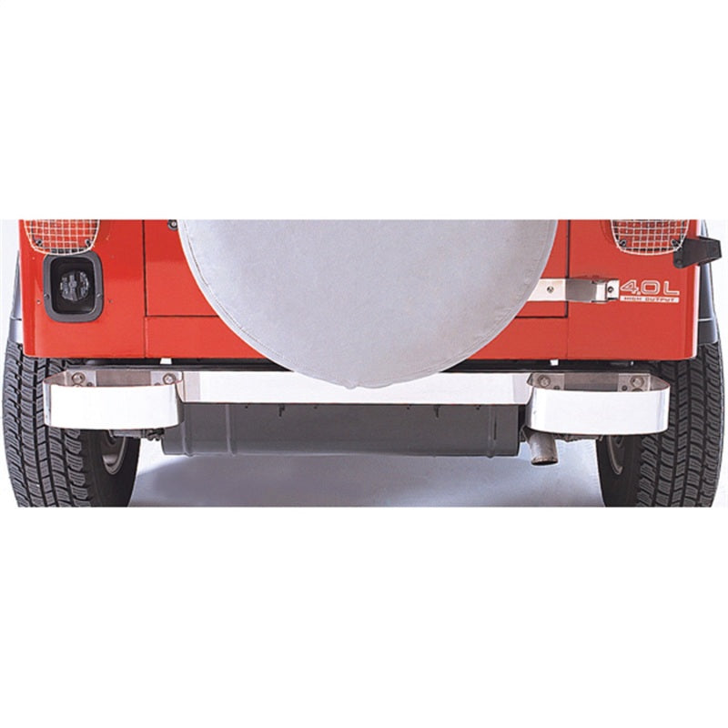 Rugged Ridge 11108.01 76-95 Jeep CJ / Jeep Wrangler Stainless Steel Rear Bumperettes