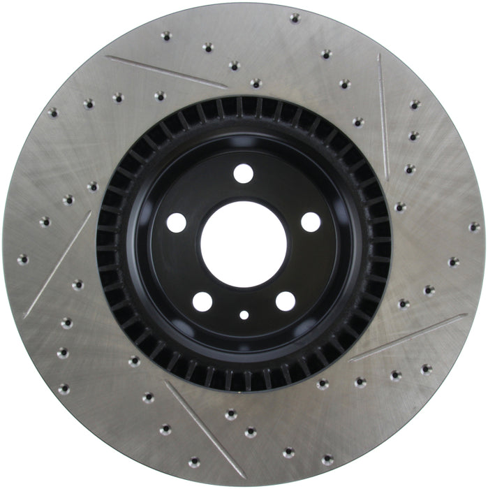 Stoptech 127.33134R StopTech Slotted & Drilled Sport Brake Rotor