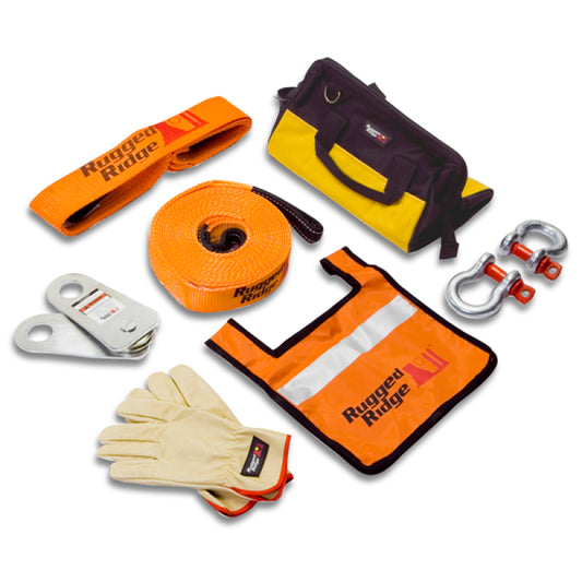 Rugged Ridge 15104.25 XHD Recovery Gear Kit 20000lbs