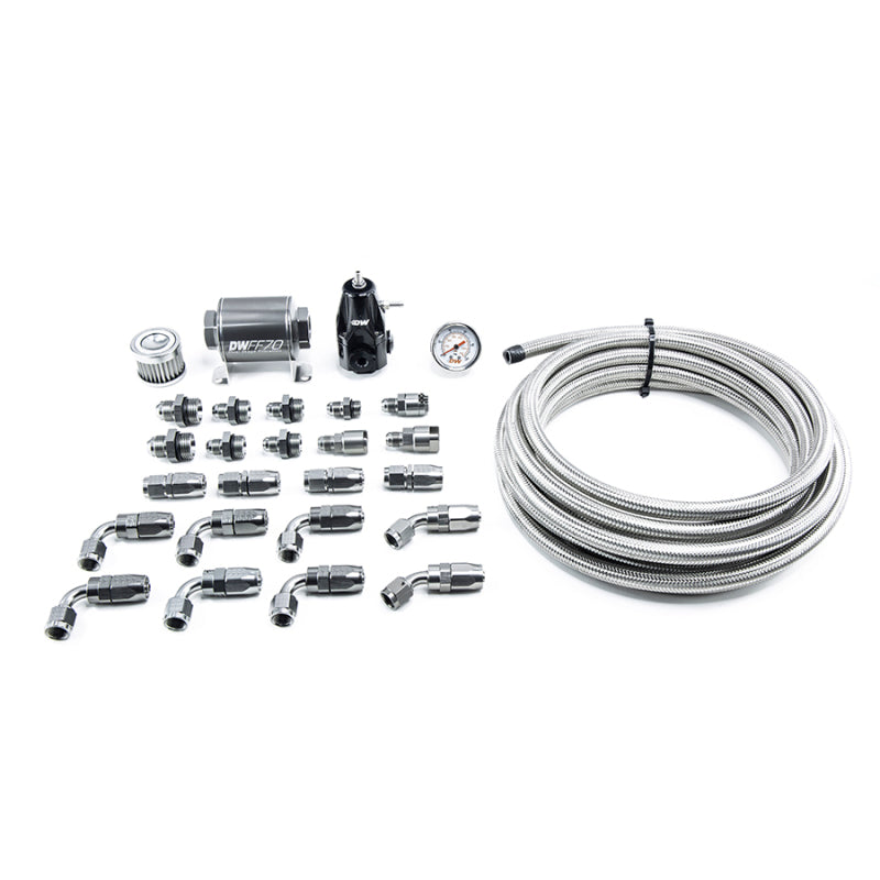 DeatschWerks 6-607 01-15 Honda Civic DW400 Pump Module Return Plumbing Kit w/CPE Fuel Lines