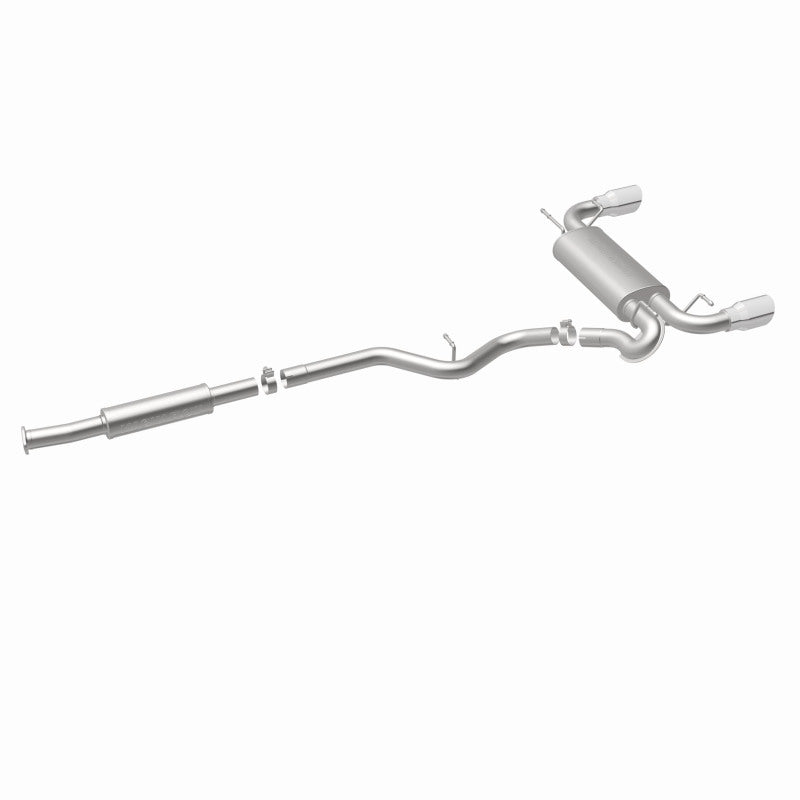 Magnaflow 15157 MagnaFlow 13 Scion FR-S / 13 Subaru BRZ Dual Split Rear Exit Stainless Cat Back Performance Exhaust