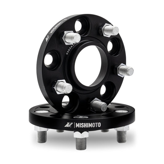 Mishimoto MMWS-005-150BK Wheel Spacers - 5x114.3 - 60.1 - 15 - M12 - Black