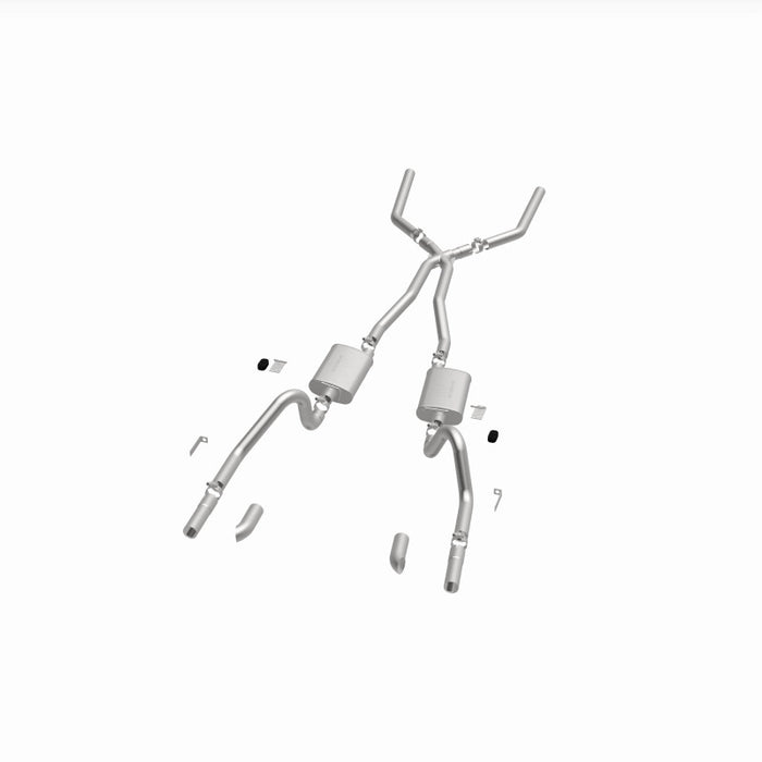 Magnaflow Perf Exhaust MAG15816 67-70 Mustang V8 Dual Exhaust Kit