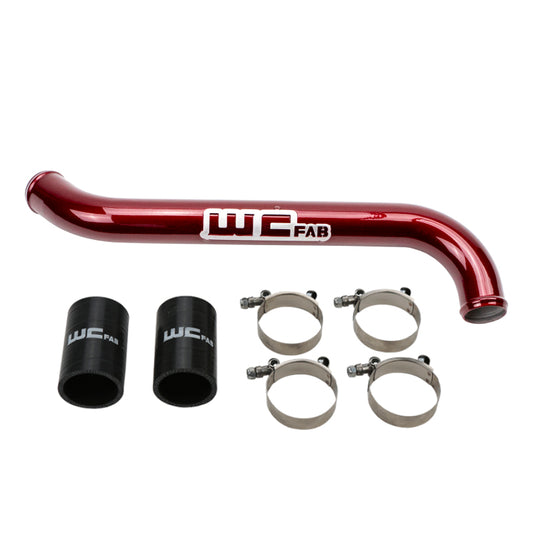 Wehrli WCF100696-GRY 11-16 Chevrolet 6.6L LML Duramax Upper Coolant Pipe - WCFab Grey