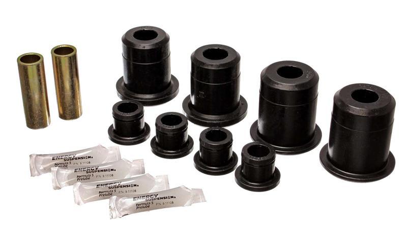 Energy Suspension 4.7105R 76-77 Ford Bronco/66-72 F-100/F-150 Red 4 Deg Offset Complete 14 Pc C-Bushing Set