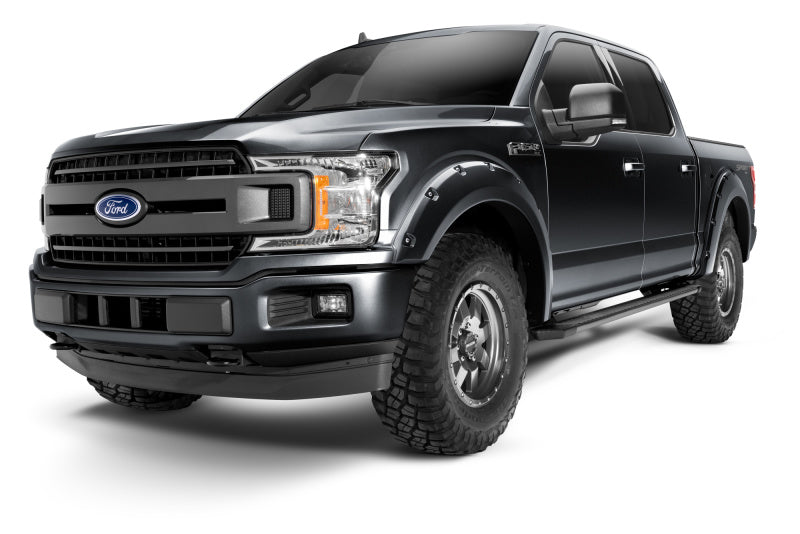 Bushwacker 20945-82 18-19 Ford F-150 Pocket Style Flares 4 pc - Shadow Black