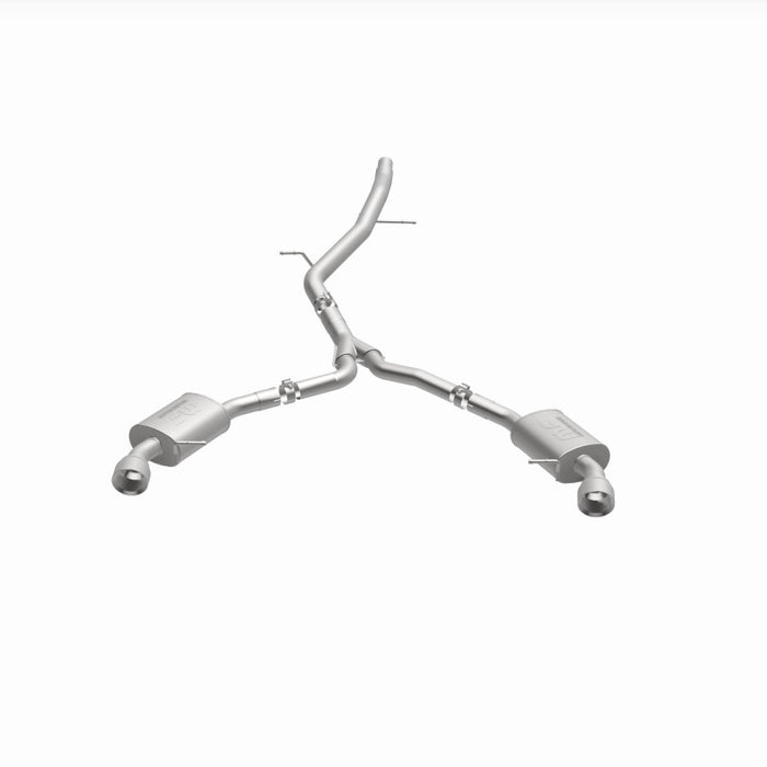 Magnaflow 19390 MagnaFlow 18-19 Audi A5 Dual Exit Polished Stainless CatBack Exhaust - 3in Main Piping Diameter