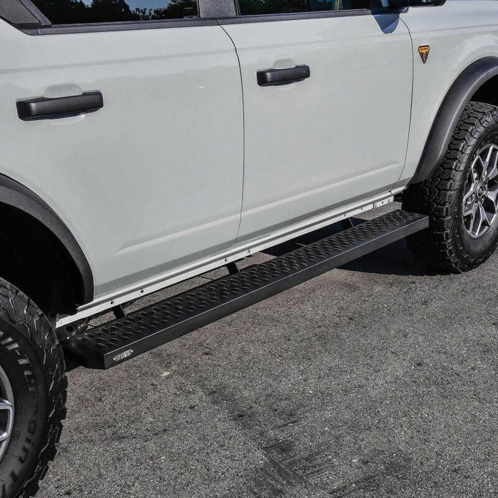 Westin 27-74725 Grate Steps Running Boards 75 in - Textured Black