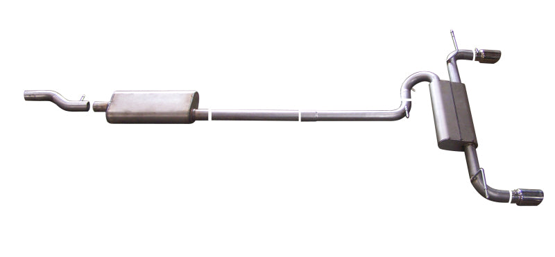 Gibson 319630 07-14 Ford Edge SE 3.5L 2.5in Cat-Back Dual Split Exhaust - Aluminized