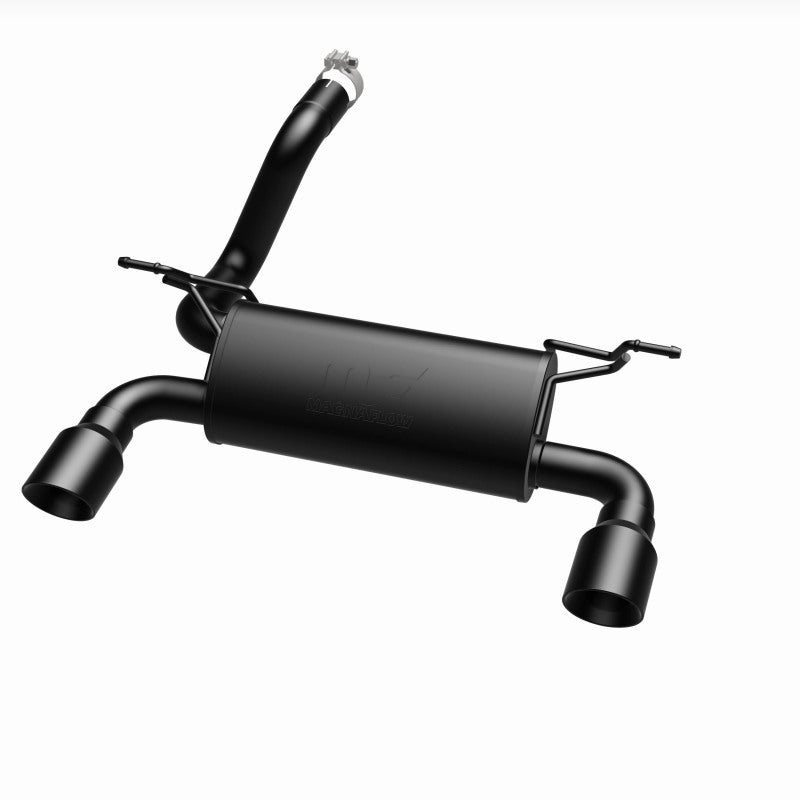 Magnaflow 19388 MagnaFlow 2018+ Jeep Wrangler 3.6L Dual Black Tip Axle-Back Exhaust