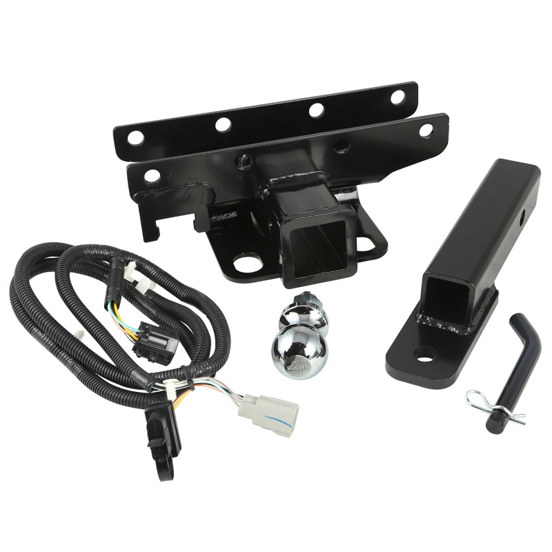 Rugged Ridge 11580.54 Hitch Kit with Ball 2 inch 07-18 Jeep Wrangler JK