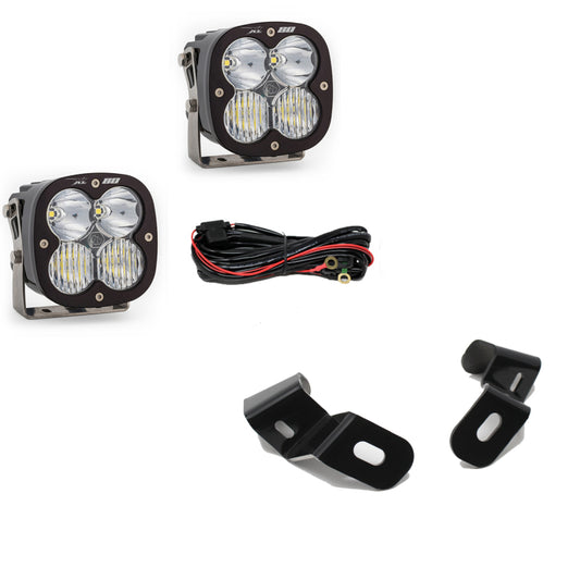 Baja Designs 448041 2019+ RAM 2500/3500 XL 80 Driving Combo A-Pillar Kit - Clear