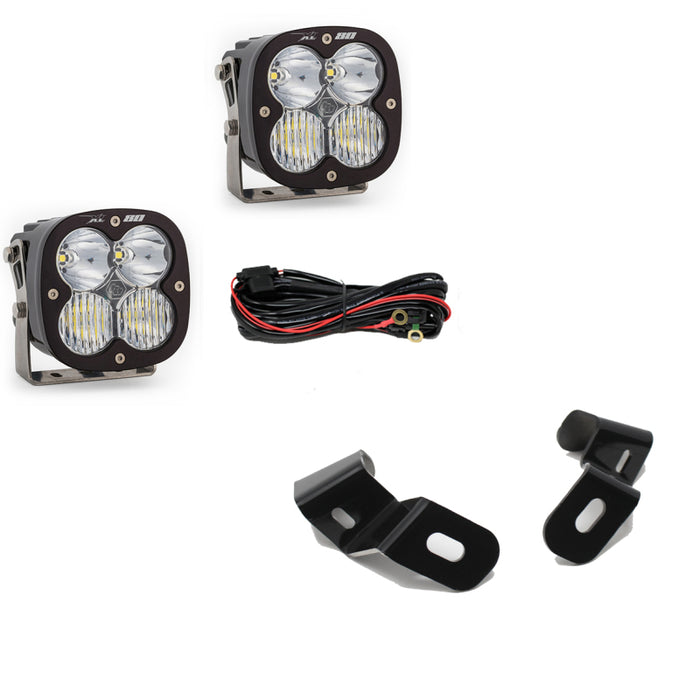 Baja Designs 448041 2019+ RAM 2500/3500 XL 80 Driving Combo A-Pillar Kit - Clear