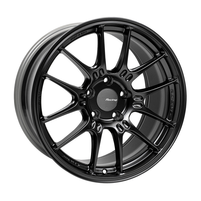 Enkei 534-895-1245BK GTC02 18x9.5 5x120 45mm Offset 72.5mm Bore Matte Black Wheel