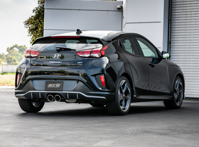 Borla 11959 2019 Hyundai Veloster 1.6L FWD S-Type Exhaust (Rear Section Only)
