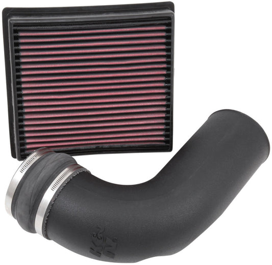 K&N Engineering 57-1568 K&N 13-15 RAM 2500/3500 L6-6.7L DSL Performance Intake Kit
