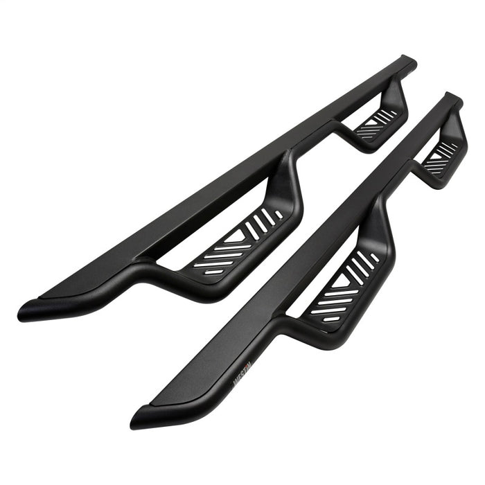 Westin 20-12775 05-22 Toyota Tacoma Double Cab Outlaw Drop Nerf Step Bars - Black
