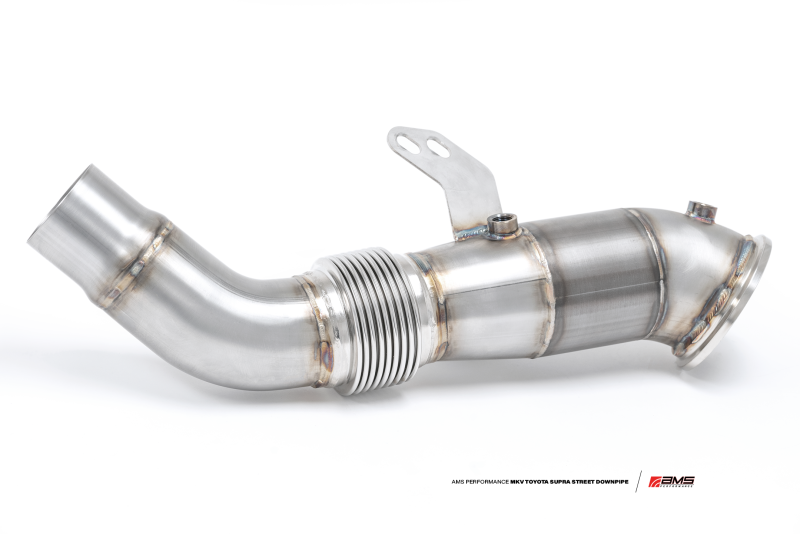 AMS AMS.38.05.0001-2 Performance 2020+ Toyota Supra A90 Street Downpipe w/GESI Catalytic Converter