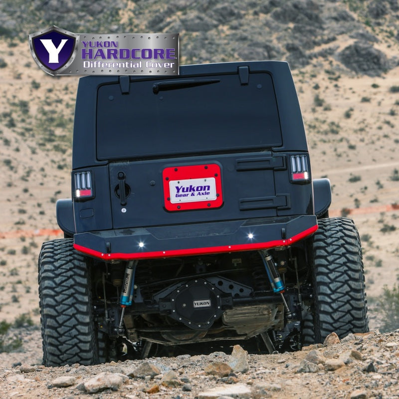 Yukon Gear & Axle YHCC-D30JL Yukon Hardcore Nodular Iron Cover for 2018 Jeep Wrangler JL Front Dana 30