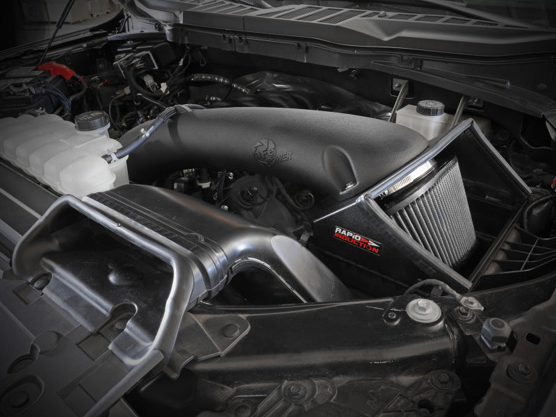 aFe 52-10012D Rapid Cold Air Intake System w/Pro DRY S Filter 2021+ Ford F-150 V8-5.0L