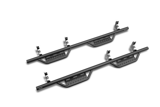 N-Fab 705418012 RS Nerf Step 05-15 Toyota Tacoma (Gas) Double Cab 5ft Short Bed - Cab Length - Tex. Black